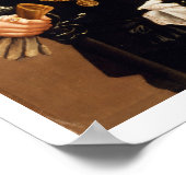 Portret van Anton Rummel von Liechtenan Poster (Hoek)