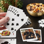 Portret van Anton Rummel von Liechtenan Speelkaarten (Insitu)