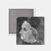 Portret van Antonio Pollaiuolo Magneet (Voorkant / Achterkant)