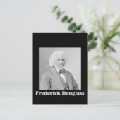 Portret van apotionist Frederick Douglass Briefkaart (Staand voorkant)