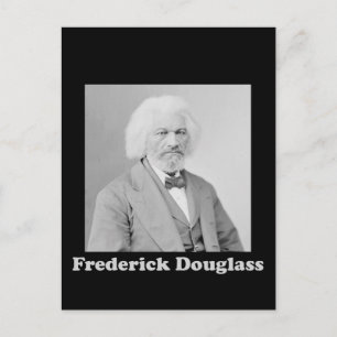 Portret van apotionist Frederick Douglass Briefkaart