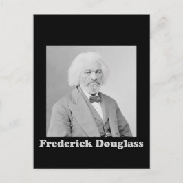 Portret van apotionist Frederick Douglass Briefkaart