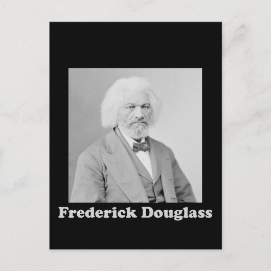 Portret van apotionist Frederick Douglass Briefkaart (Voorkant)