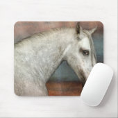 Portret van apple Gray Andalusië Muismat (Met muis)