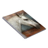 Portret van apple Gray Andalusië Notitieboek (Rechterzijde)