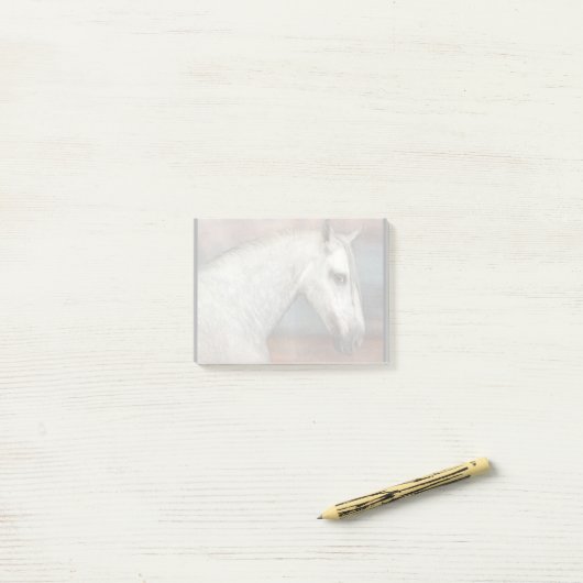 Portret van apple Gray Andalusië Post-it® Notes (Op bureau)