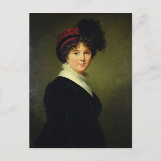 Portret van Arabella Cope, hertogin van Dorset Briefkaart (Voorkant)