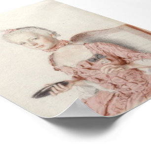 Portret van Archduchess Maria Antonia van Oostenri Poster