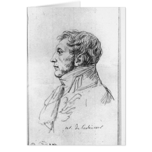 Portret van Armand Augustin Louis (Voorkant)