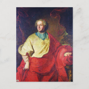 Portret van Armand Gaston Maximilien de Rohan Briefkaart