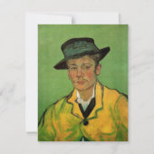 Portret van Armand Roulin door Vincent van Gogh (Voorkant)