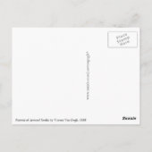 Portret van Armand Roulin door Vincent Van Gogh Briefkaart (Achterkant)