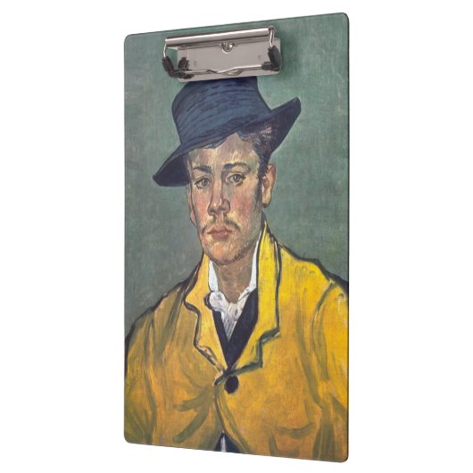 Portret van Armand Roulin door Vincent Van Gogh Klembord (Links)