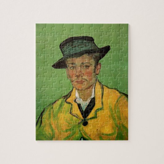 Portret van Armand Roulin door Vincent van Gogh Legpuzzel (Verticaal)