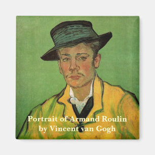Portret van Armand Roulin door Vincent van Gogh Magneet