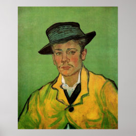 Portret van Armand Roulin door Vincent van Gogh Poster