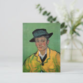 Portret van Armand Roulin, Van Gogh Fine Art Briefkaart (Staand voorkant)