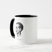 Portret van Arthur Rimbaud Mok (Voorkant links)