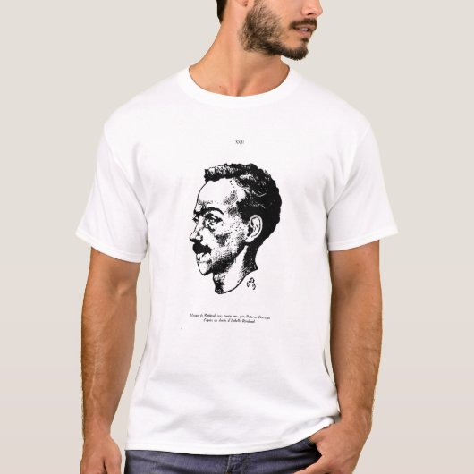 Portret van Arthur Rimbaud T-shirt (Voorkant)