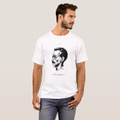 Portret van Arthur Rimbaud T-shirt (Voorkant volledig)