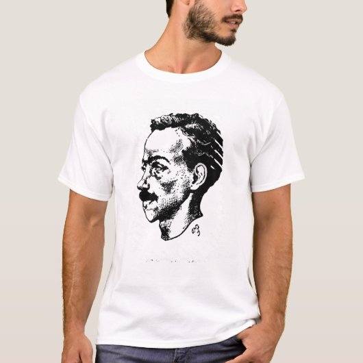 Portret van Arthur Rimbaud T-shirt (Voorkant)