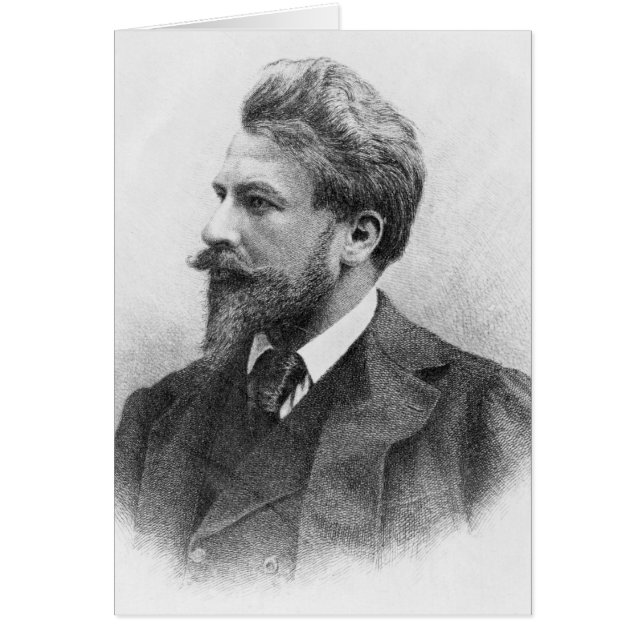 Portret van Arthur Schnitzler (Voorkant)