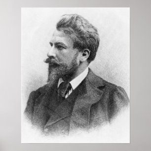 Portret van Arthur Schnitzler Poster