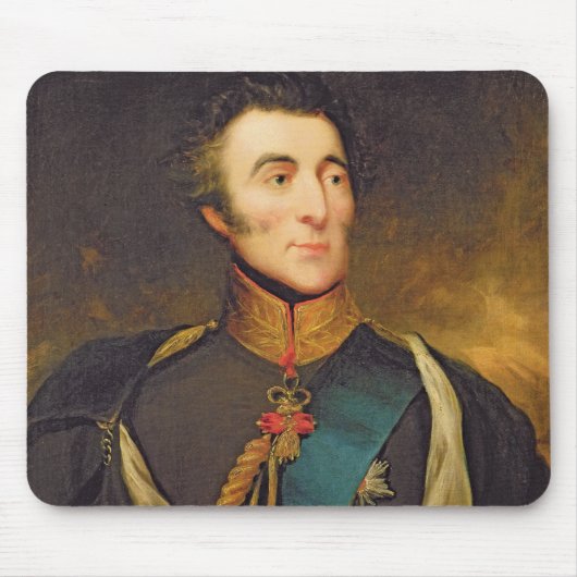 Portret van Arthur Wellesley Muismat (Voorkant)