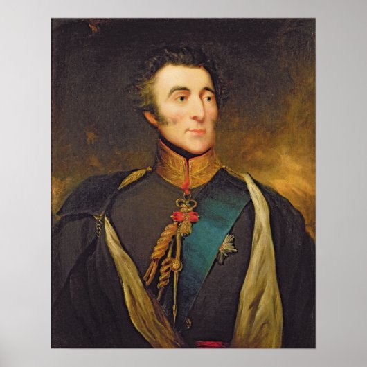 Portret van Arthur Wellesley Poster (Voorkant)