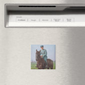 Portret van Attilio Triboletti (Cavalerist) Magneet (Insitu (Vaatwasser))