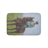 Portret van Attilio Triboletti (Cavalry Soldier) Badmat (Voorkant)