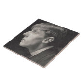 Portret van Aubrey Beardsley (1872-1998) van Frede Tegeltje (Zijkant)