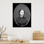 Portret van Augusta Field Daguerreotype 1862 Poster (Keuken)