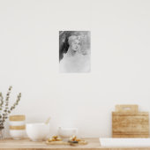 Portret van Augusta Leigh Poster (Keuken)