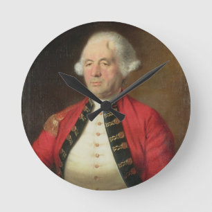 Portret van Augustin Prevost (1723-86) in uniform Ronde Klok