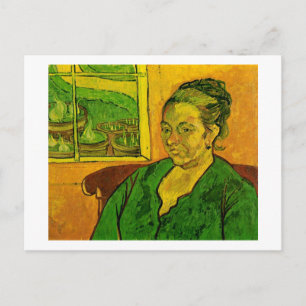 Portret van Augustine Roulin, Van Gogh Fine Art Briefkaart