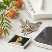 Portret van Avdotia Istomina, jaren 1830 Sleutelhanger (Zijkant)