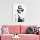 Portret van badschone, 1922 canvas afdruk (Insitu (Woonkamer))