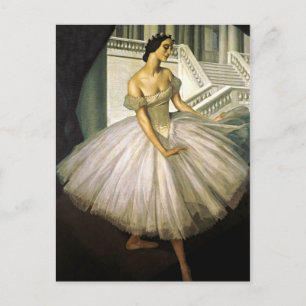 Portret van Ballerina Anna Pavolva Briefkaart