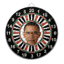 Portret van Barack Obama politieke dartbord