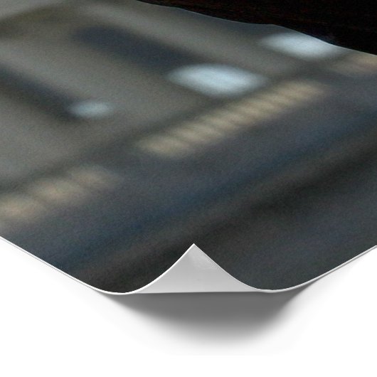 Portret van Barack Obama Poster (Hoek)