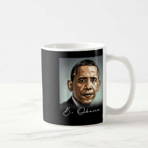 Portret van Barack Obama President Patriottisch Koffiemok