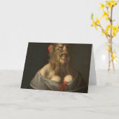 Portret van Barbara van Beck Curiosities en Oddit Kaart (Gele Bloem)