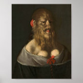 Portret van Barbara van Beck Curiosities en Oddit Poster (Voorkant)