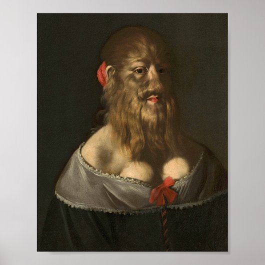 Portret van Barbara van Beck Curiosities en Oddit Poster (Voorkant)