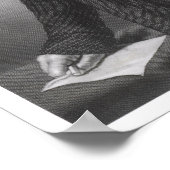 Portret van Baron Alexander von Humboldt Poster (Hoek)