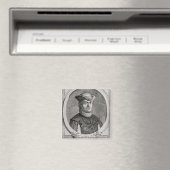 Portret van Baruch of Benedict Spinoza Magneet (Insitu (Vaatwasser))