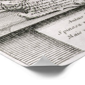 Portret van Baruch of Benedict Spinoza Poster (Hoek)