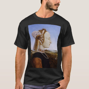 Portret van Battista Sforza T-shirt