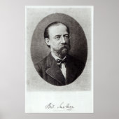 Portret van Bedrich Smetana Poster (Voorkant)